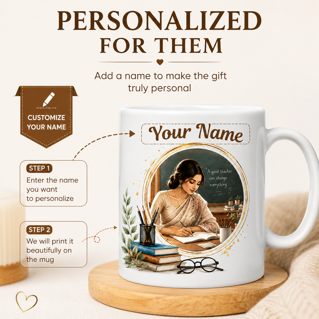 Personalized Teacher Mug – A Gift of Appreciation