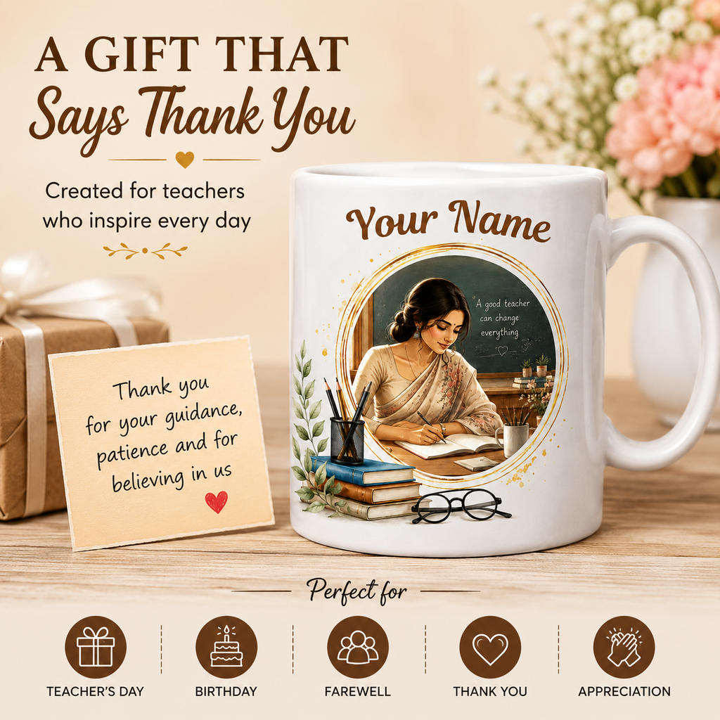 Personalized Teacher Mug – A Gift of Appreciation