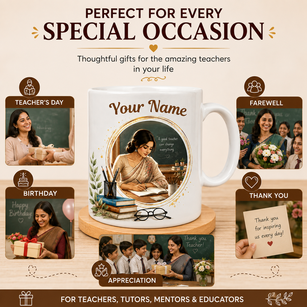Personalized Teacher Mug – A Gift of Appreciation