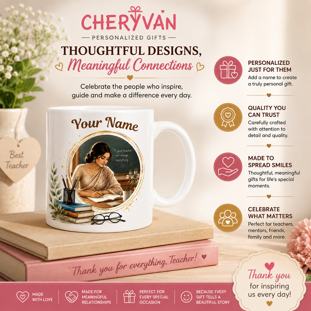 Personalized Teacher Mug – A Gift of Appreciation