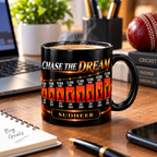 Personalized Cricket Milestone Mug