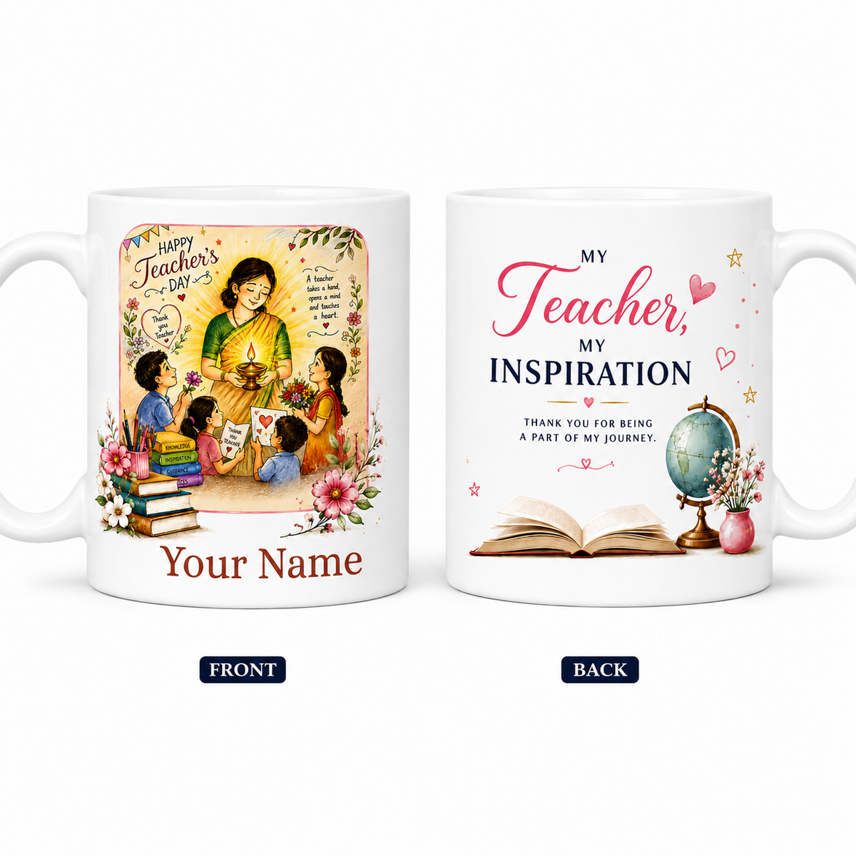 Personalized Teacher's Day Mug